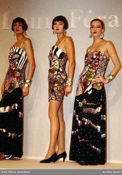 Louis Féraud Haute Couture "Poisson-Lune" dress Spring-Summer, 1990
