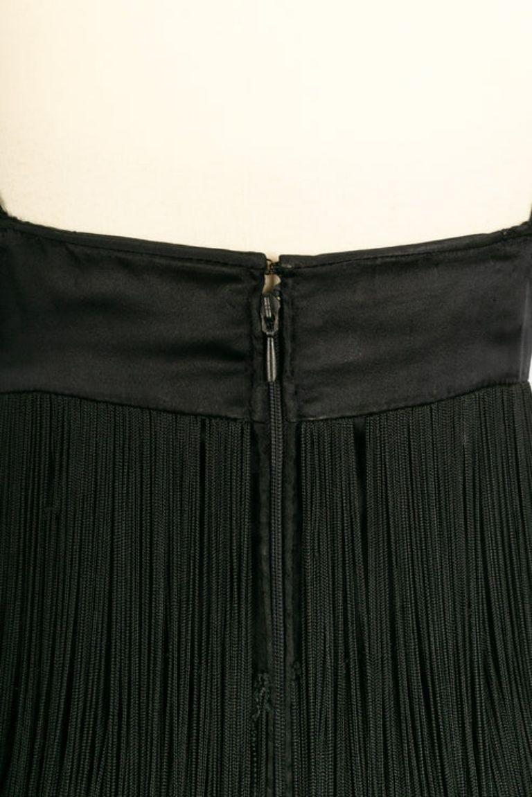 Louis Feraud Haute Couture Silk Dress For Sale 2