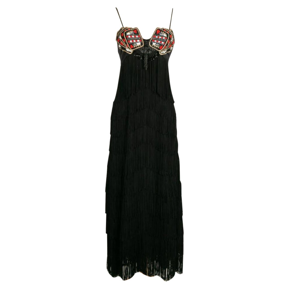 Louis Feraud Haute Couture Seidenkleid
