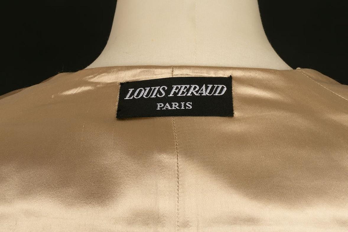 Louis Féraud Haute Couture Vest in Pastel Colors, 1989 For Sale 3