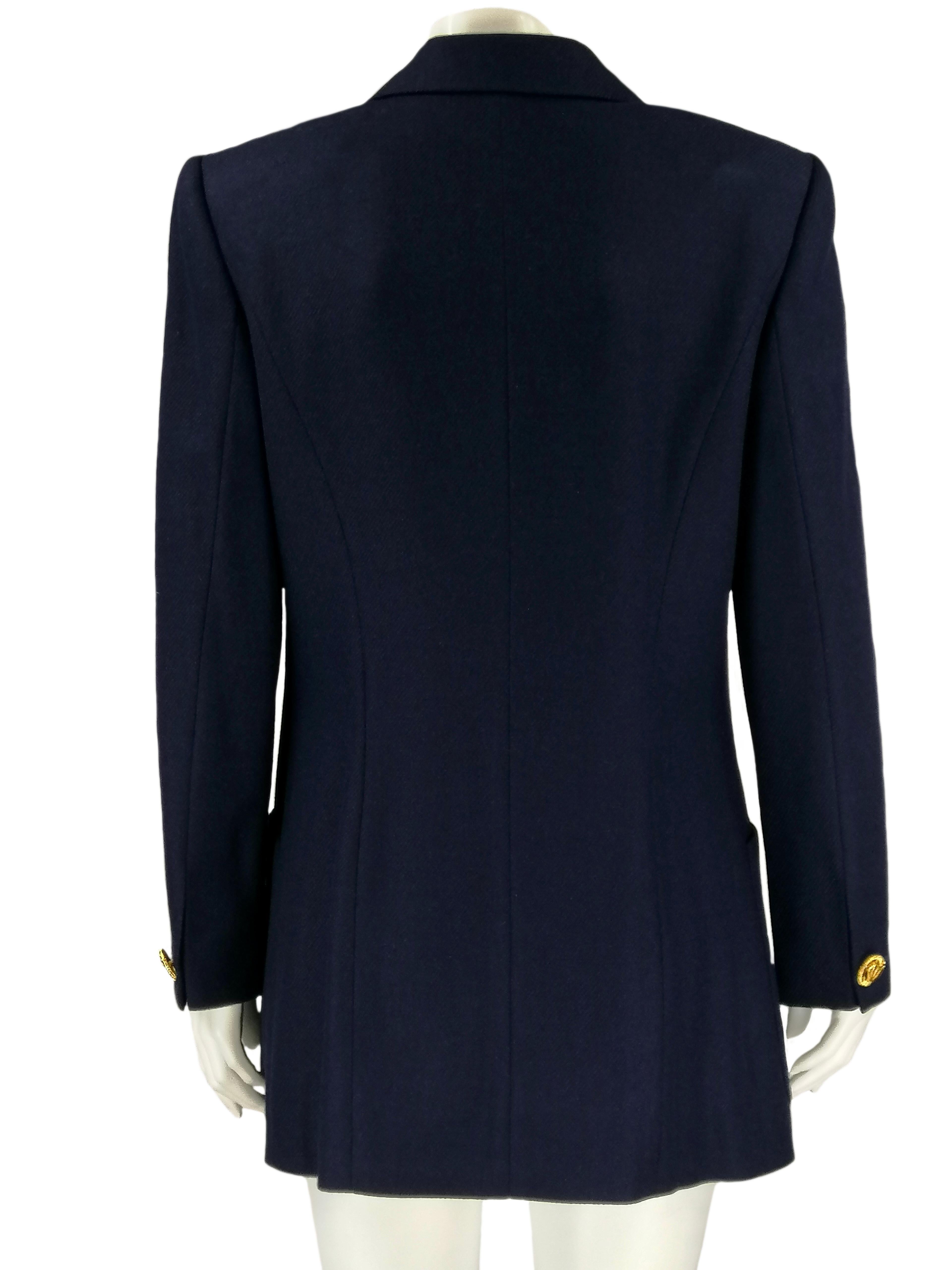 Marinejacke von LOUIS FERAUD (Schwarz) im Angebot