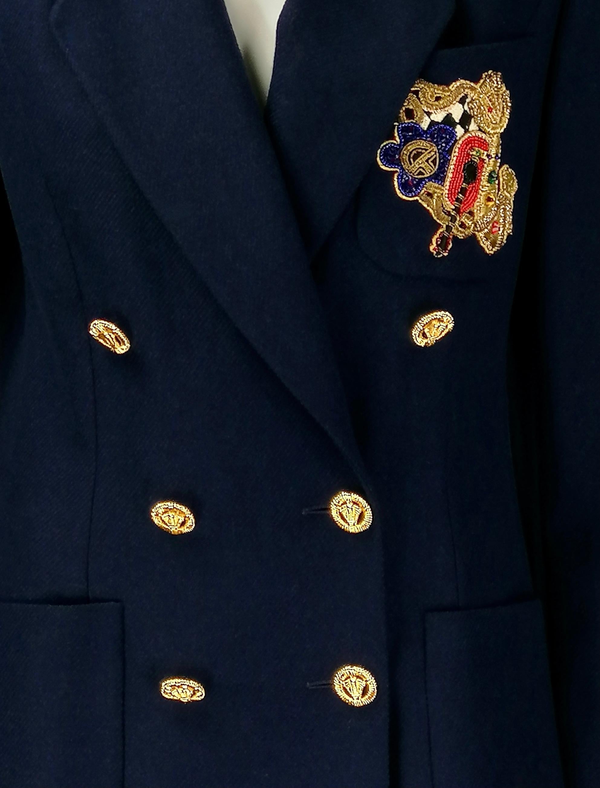 Marinejacke von LOUIS FERAUD im Angebot 2
