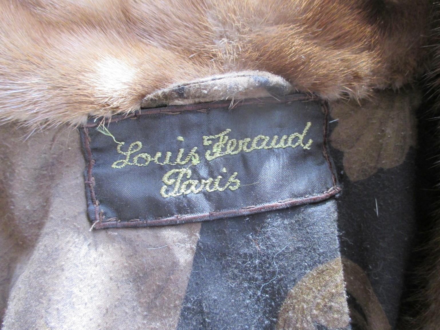 Louis Feraud Paris Flared Mink Fur Coat 2