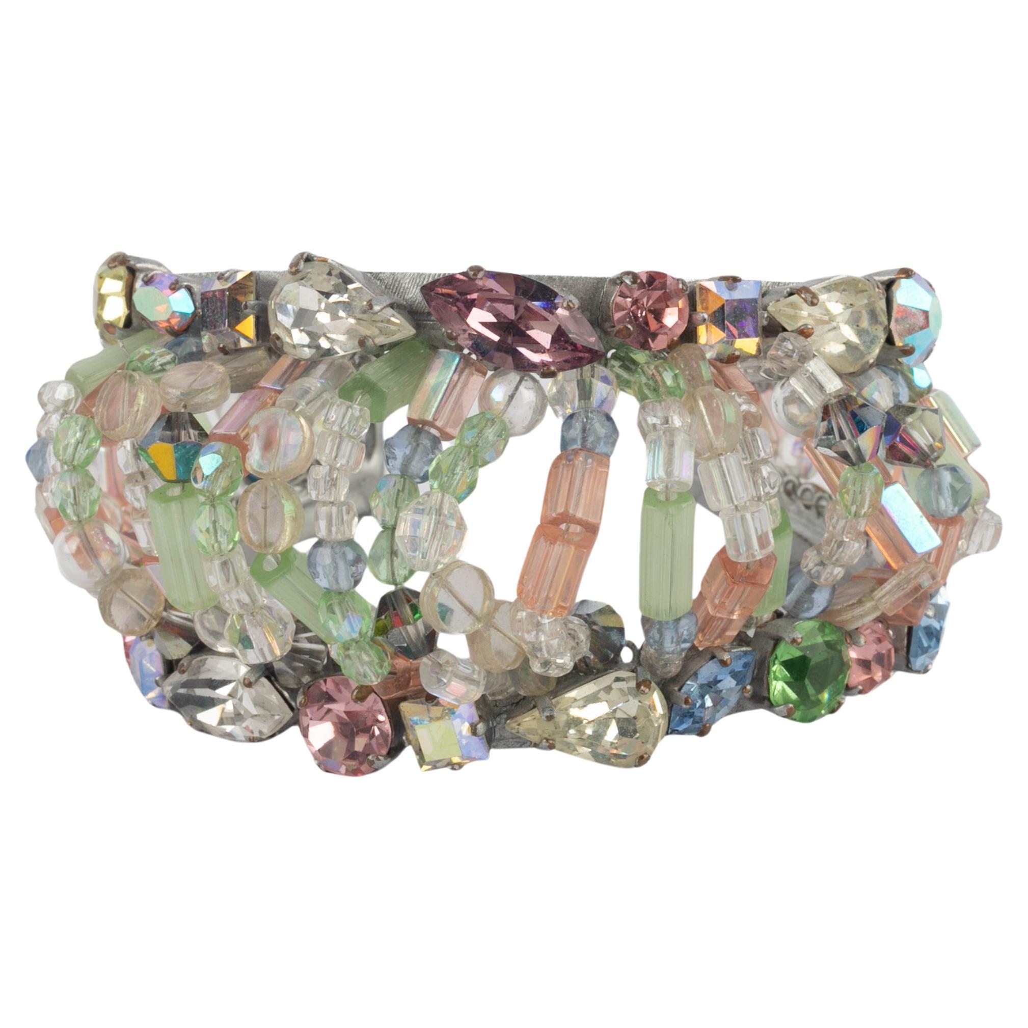 Pulsera de perlas Louis Féraud Desfile de moda en venta