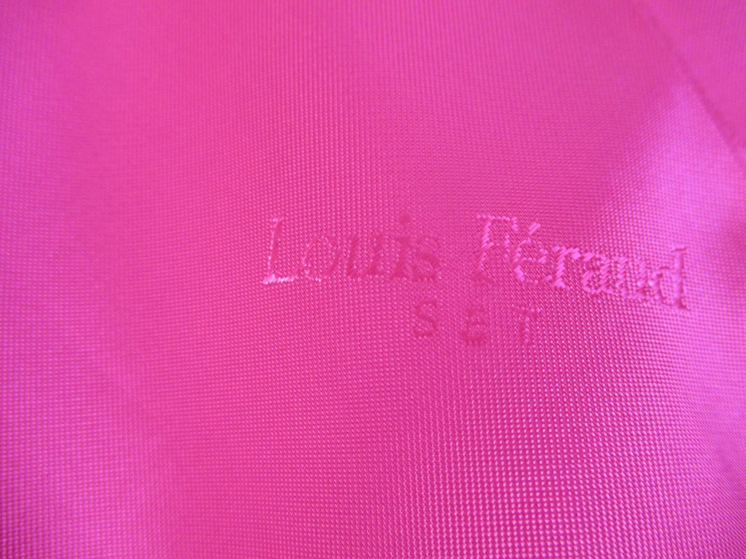  Louis Feraud Pink Light Wool Blazer In Good Condition For Sale In Amsterdam, NL