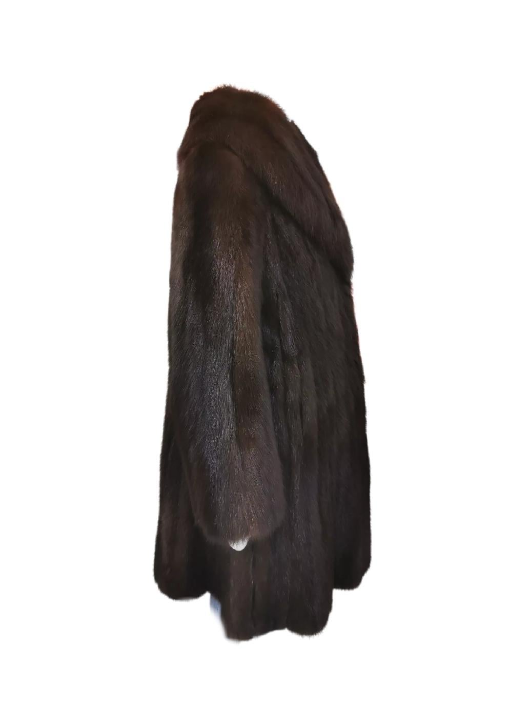 sable mink coat value