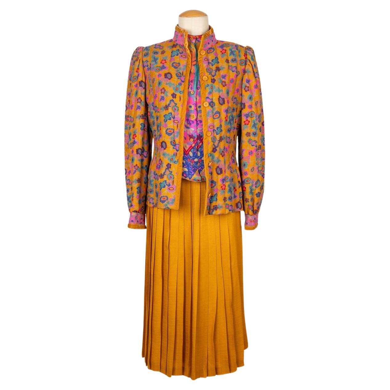 Louis Feraud Set Haute Couture, 1980's For Sale