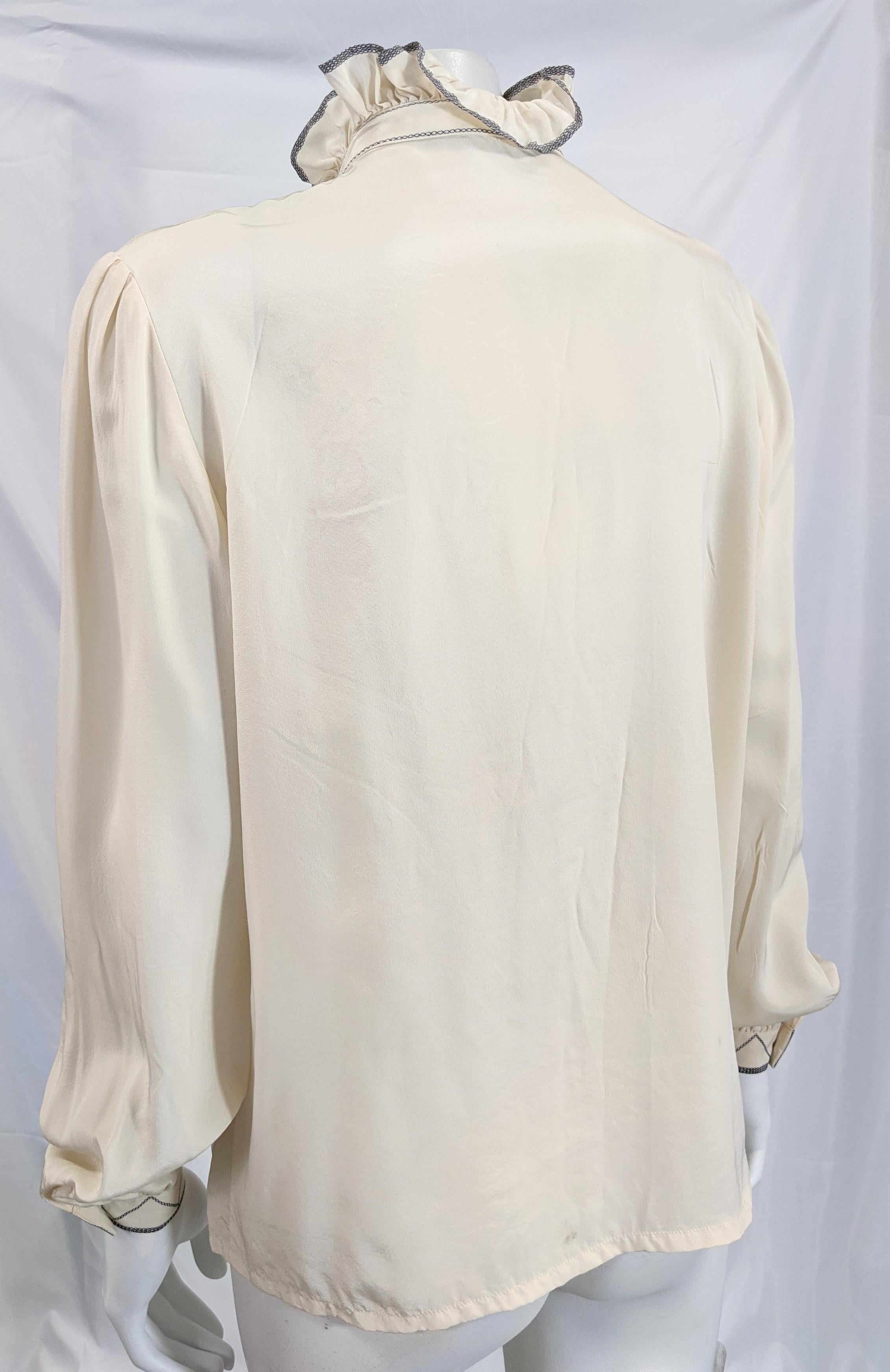 louis feraud silk blouse