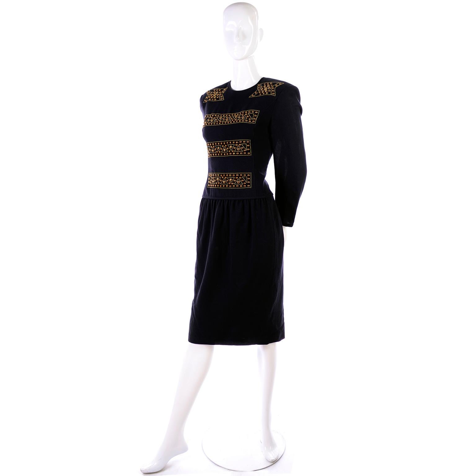 vintage wool dresses
