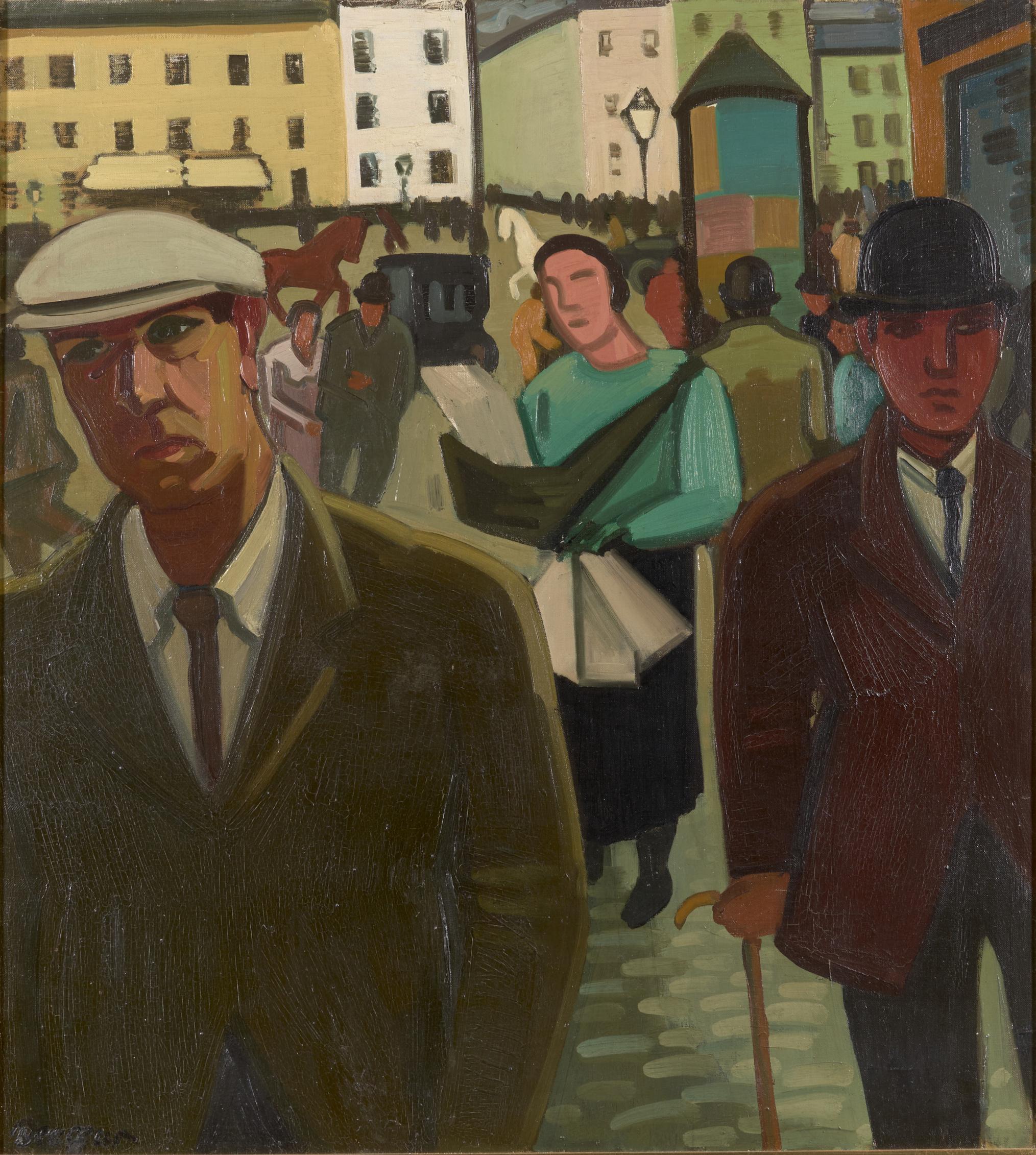 Über den Künstler 
Louis Francois Decoeur (Name 1884 - Name 1960) war ein Maler und Holzschnitzer. Er arbeitete in und um Brüssel und ist vor allem für seine ländlichen Szenen des bäuerlichen Lebens bekannt. Die Landschaft rund um die Hauptstadt