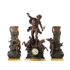 Louis & François Moreau - Garniture "Neptune"