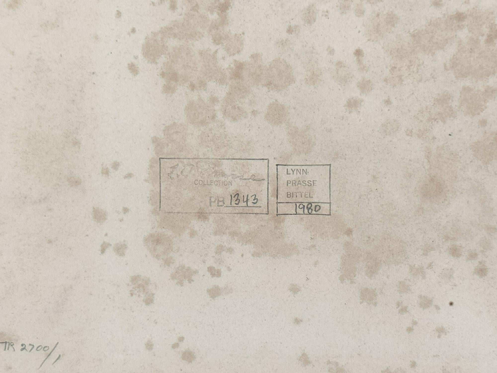 Souvenir de Bretagne - École française Print par Louis Gabriel Eugene Isabey