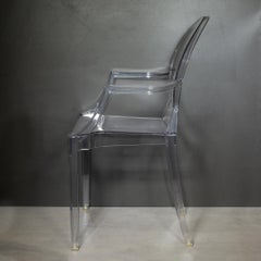 Sedie Louis Ghost di Kartell in cristallo