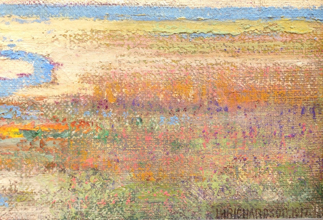 Lange Sicht – Painting von Louis H. Richardson
