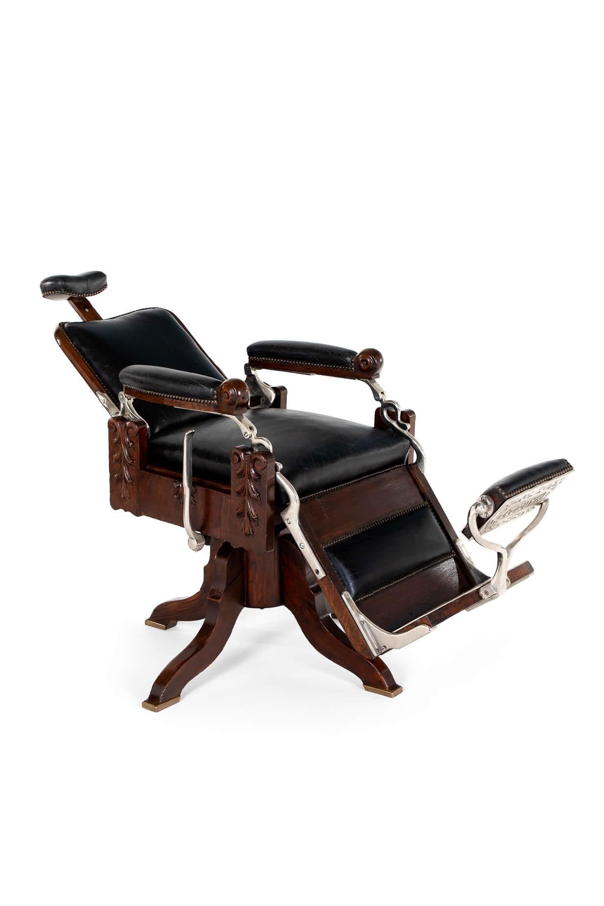 louis hanson barber chair