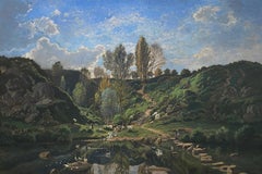 Barbizon School Landscape Paintings