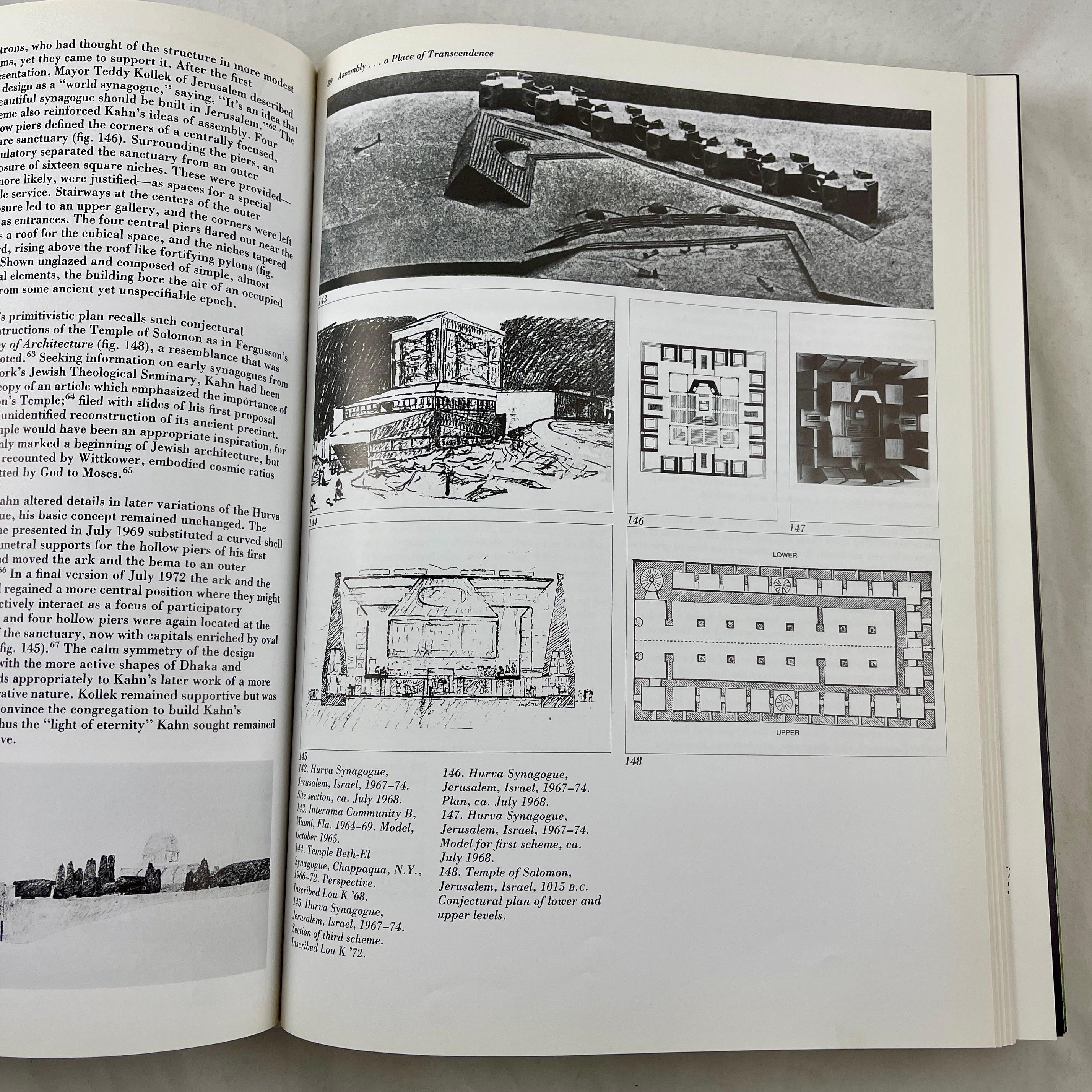 Paper Louis i. Kahn: in the Realm of Architecture Coffee Table Book – 1st Edition 1991
