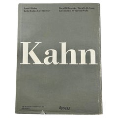 Louis i. Kahn: in the Realm of Architecture Coffee Table Book – 1st Edition 1991