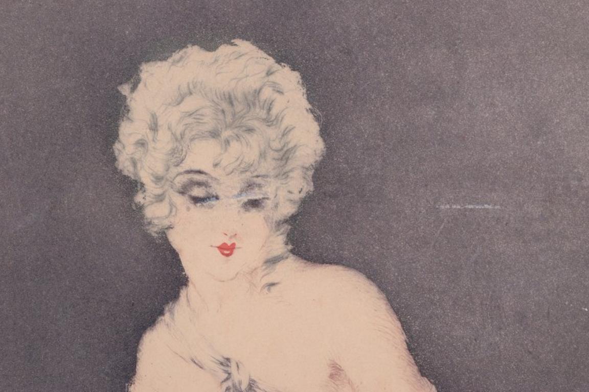 Louis Icart (1888-1950). Farblithographie. 