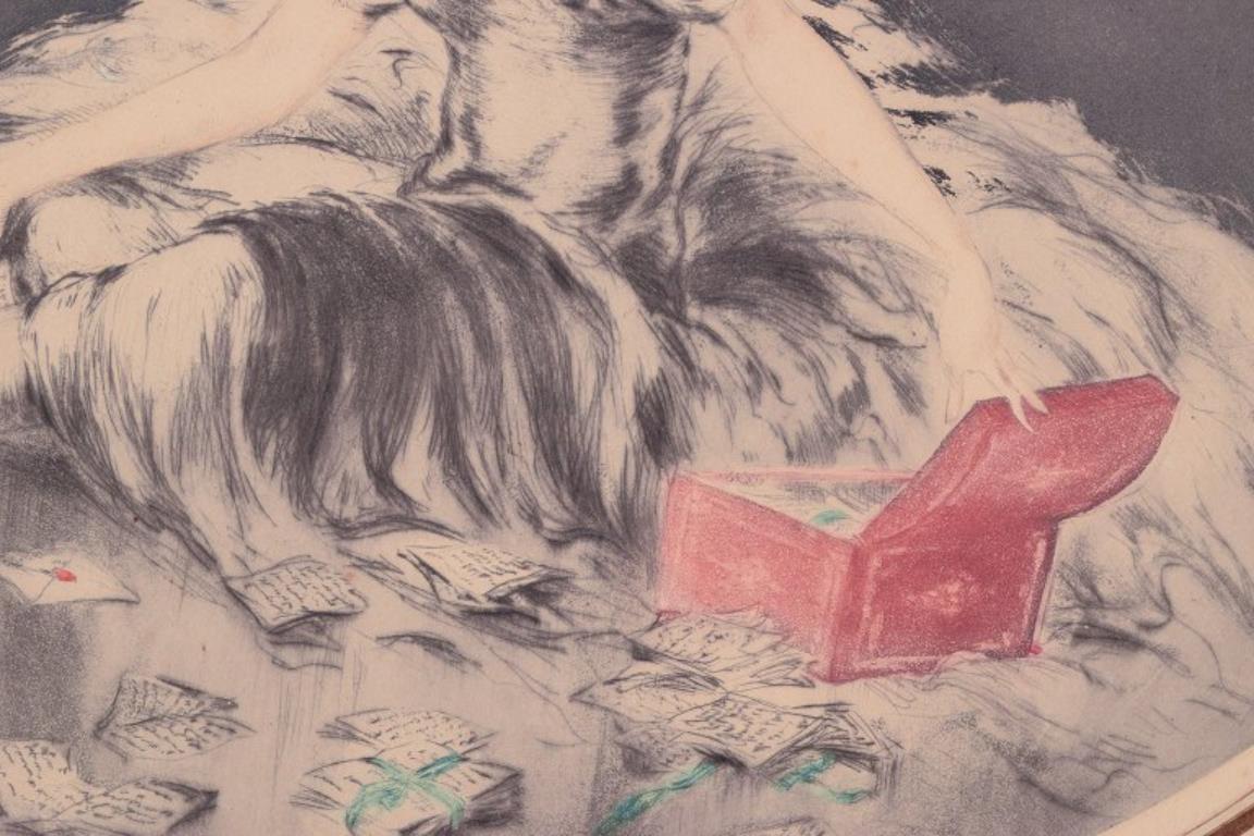 Louis Icart (1888-1950). Farblithographie. 