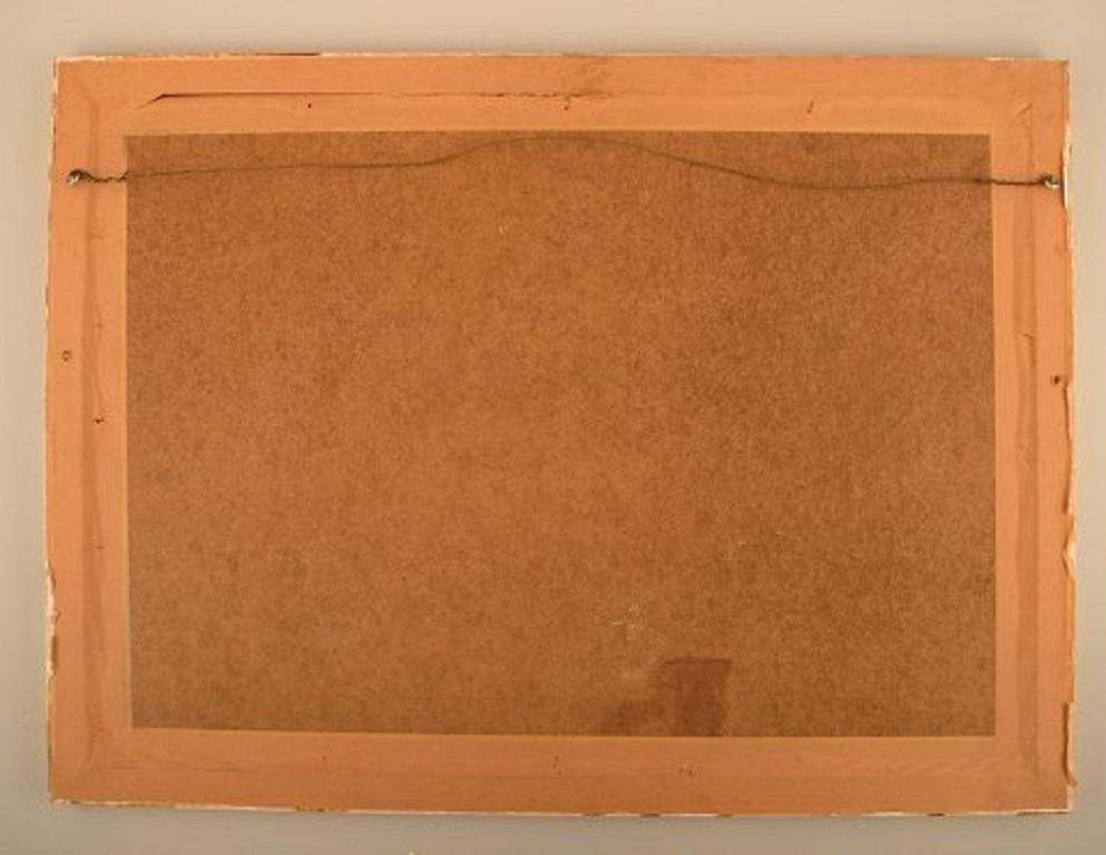 Début du 20ème siècle Gravure sur papier de Louis Icart « 1888-1950 », Deux jeunes femmes, vers 1920 en vente