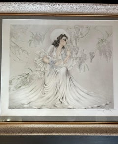 Louis Icart Art Deco Engraving Model Glycine