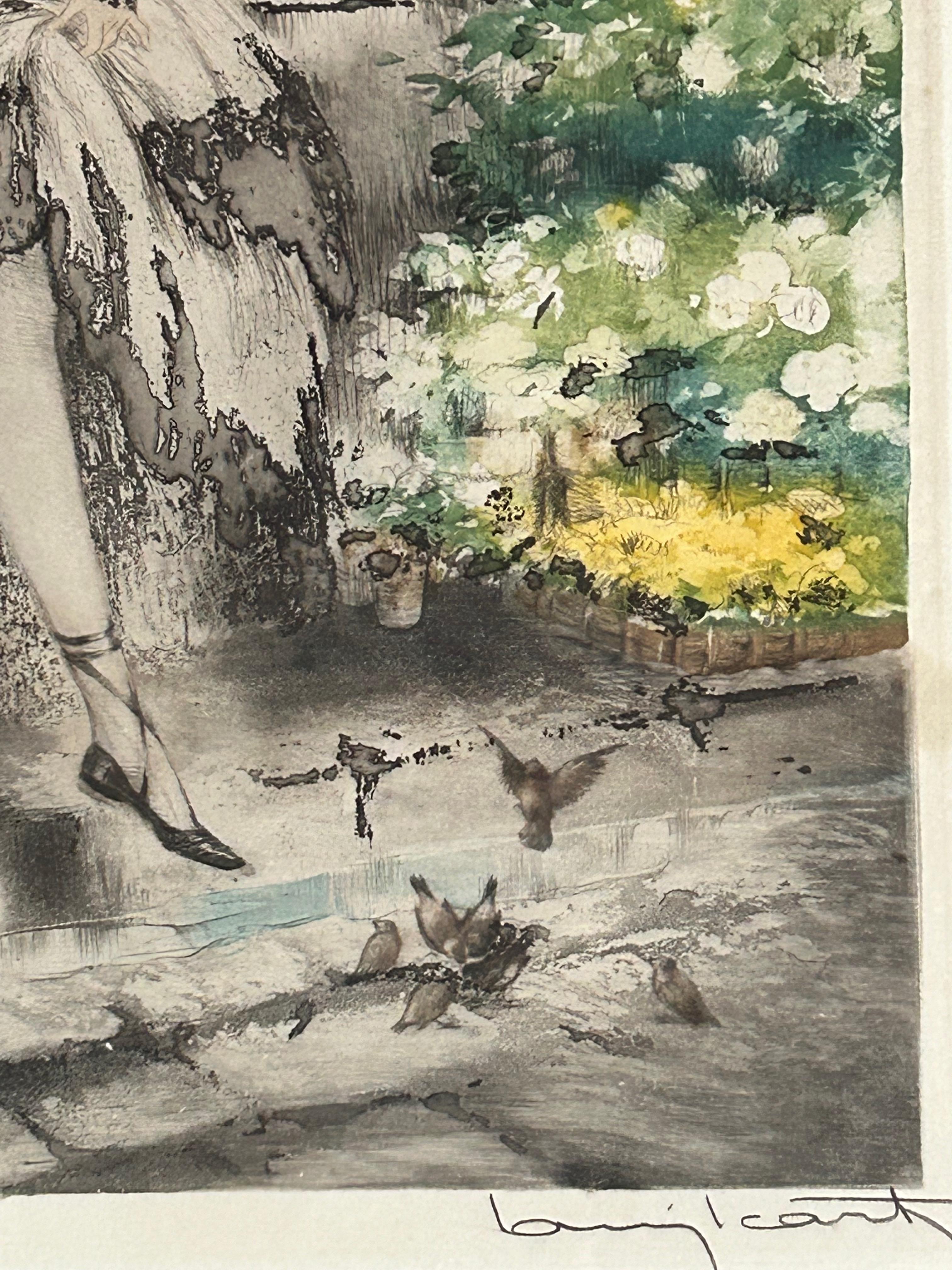 Louis Icart Grabado Art Déco Musette 1927 en venta 6