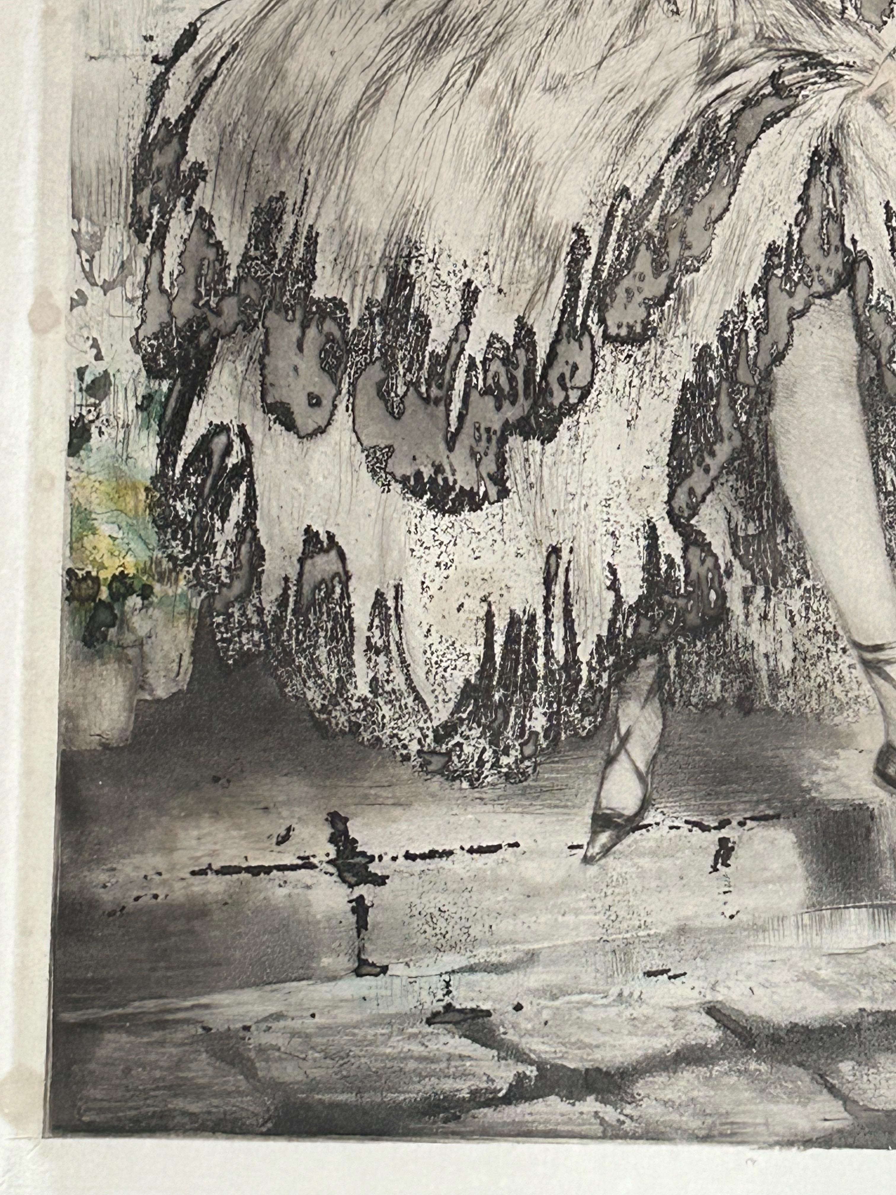 Louis Icart Grabado Art Déco Musette 1927 en venta 7