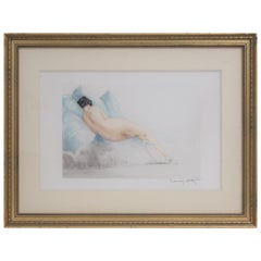 Louis Icart, “Boudeuse”, 1930, Pencil signed Etching