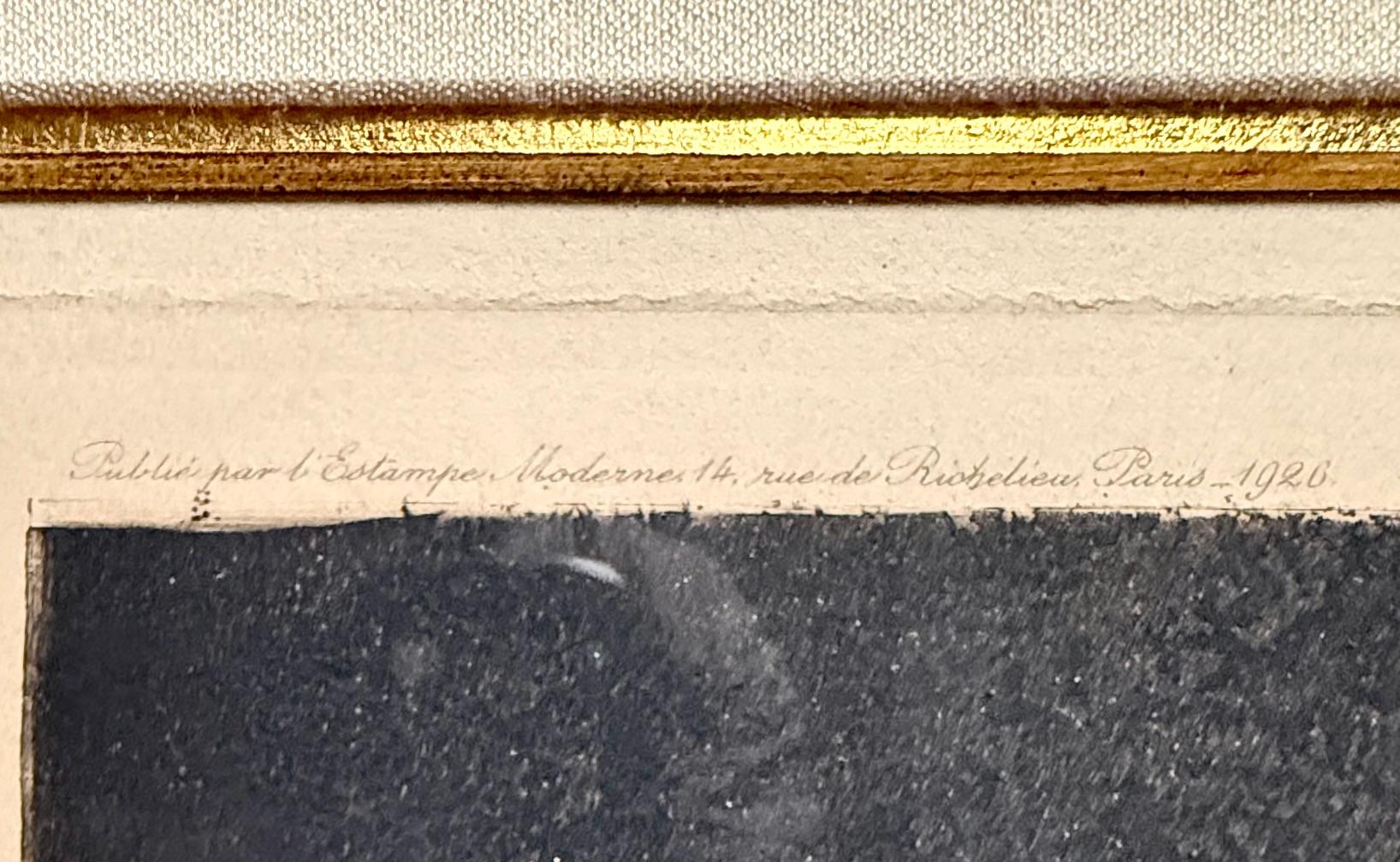 Louis Icart Original-Radierung Badende (Badende), 1926 L'Estampe Moderne im Angebot 1