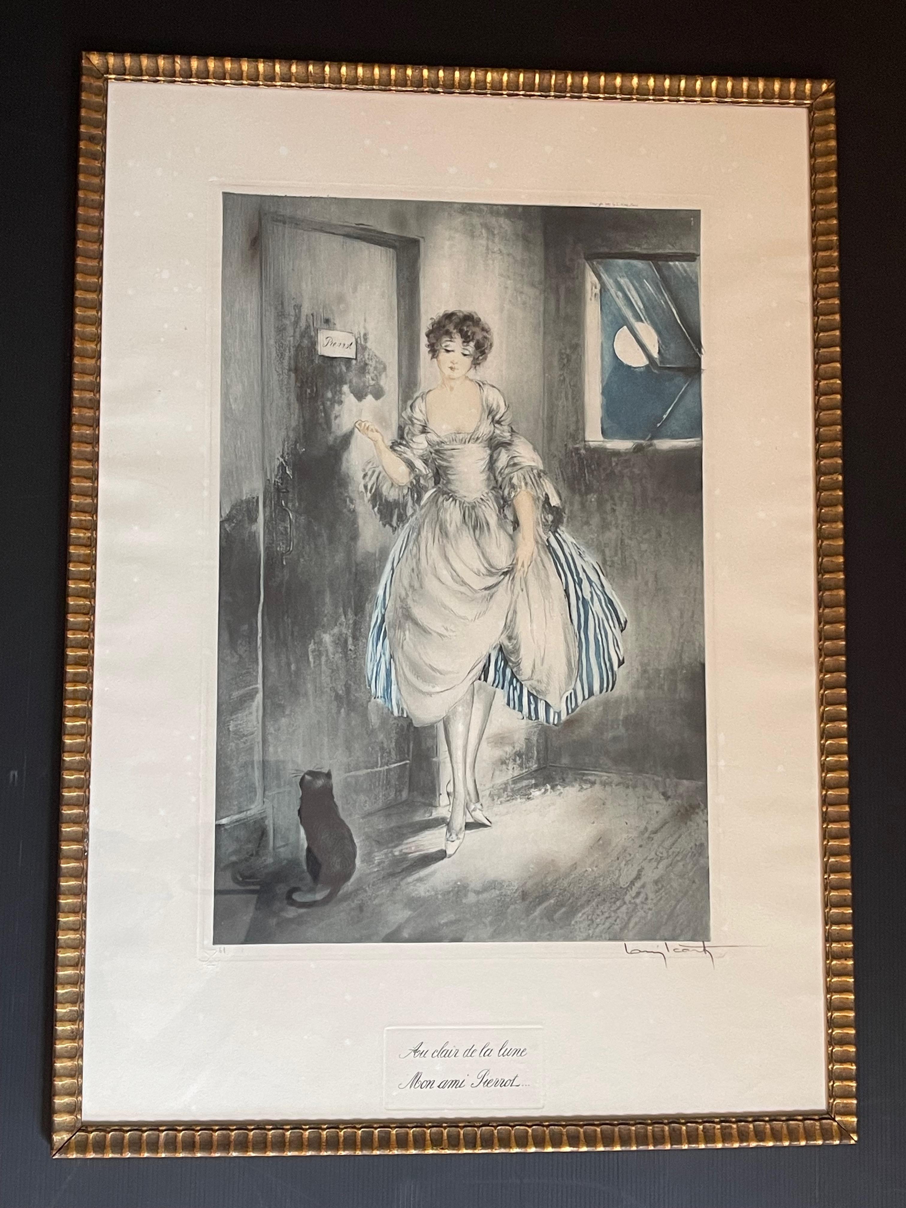 Gravure de Louis Icart de 1927, modèle 