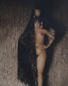 Conchita, Art Nouveau Etching by Louis Icart 1929