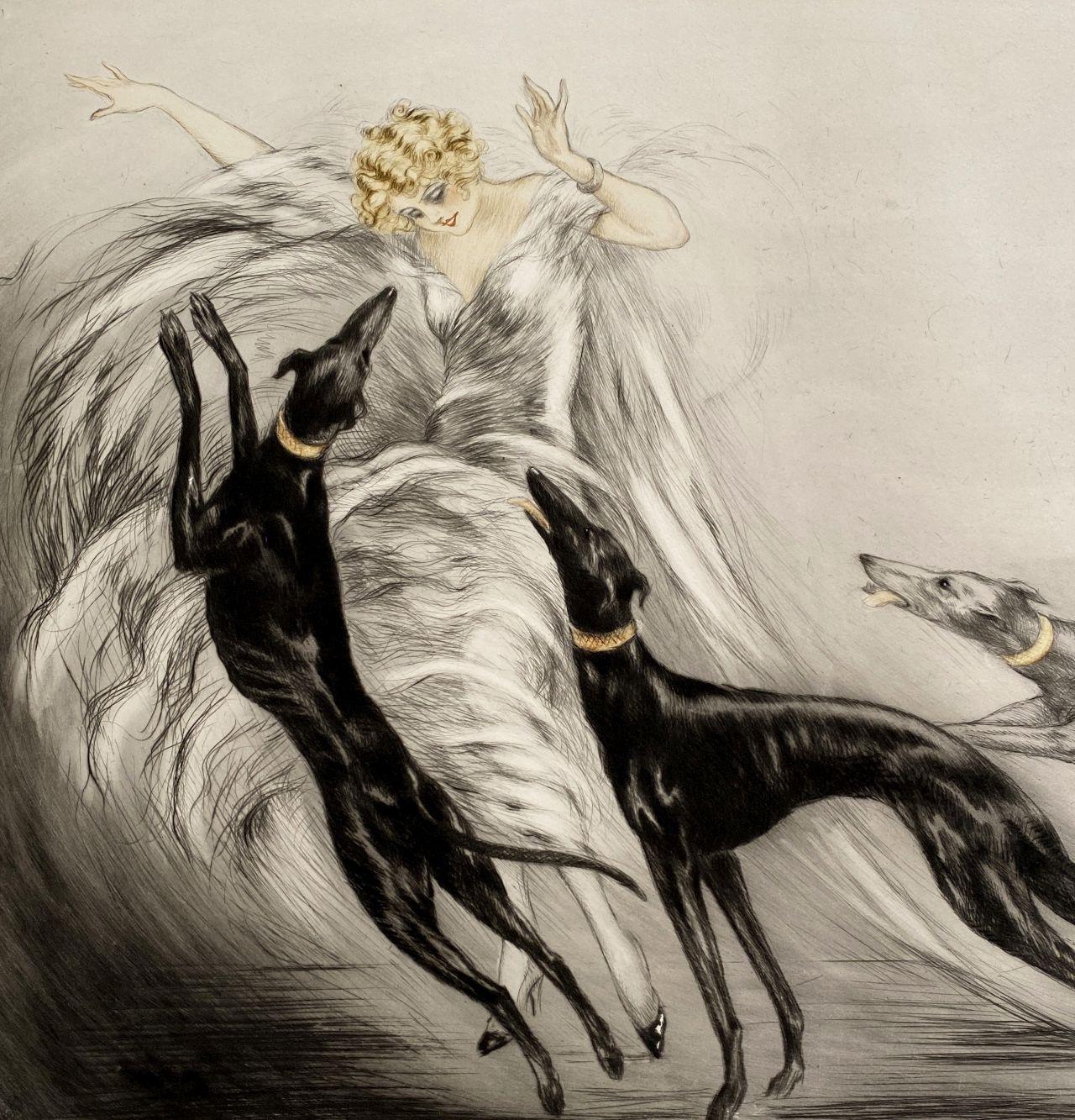 louis icart dogs