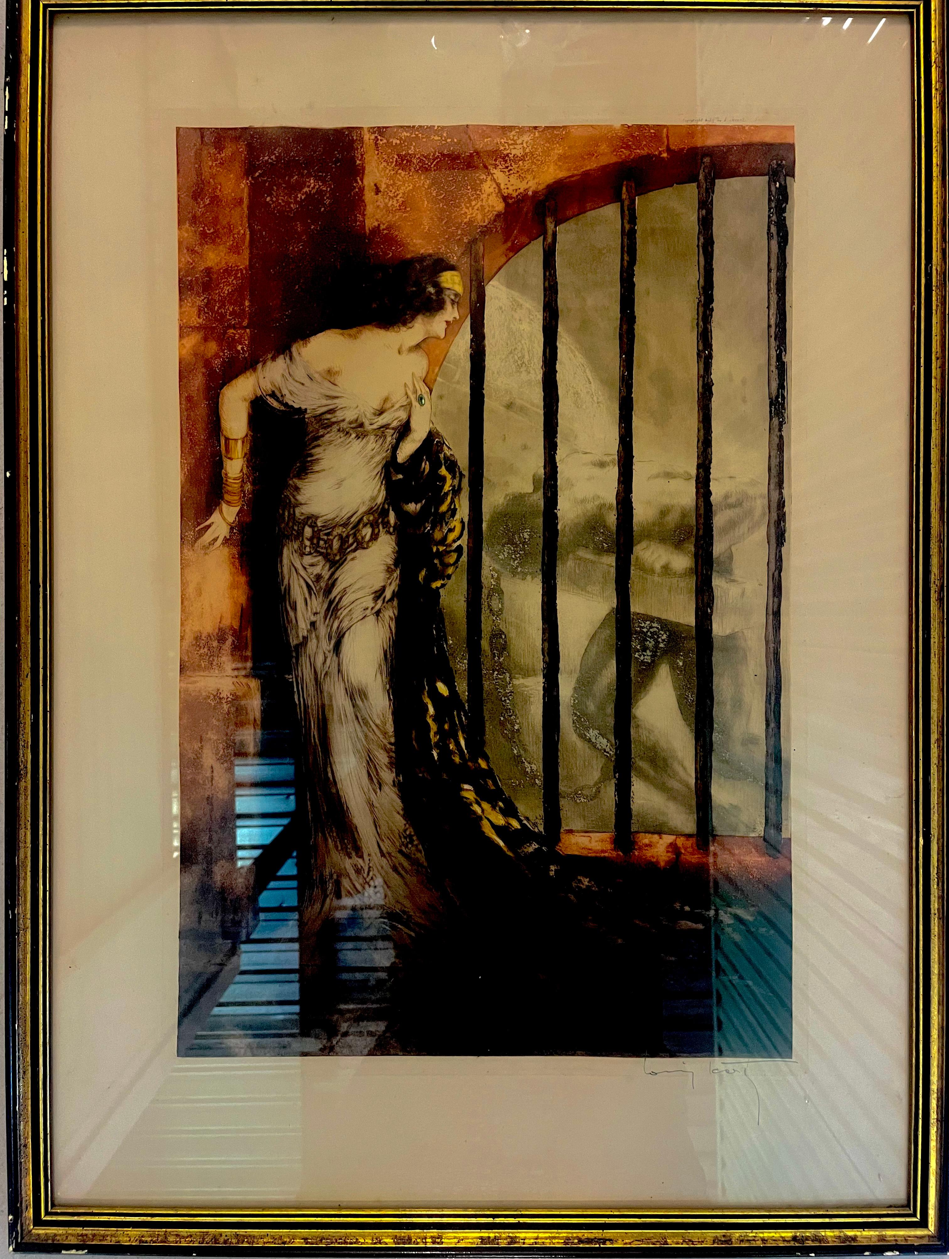 “Dalila” - Print by Louis Icart