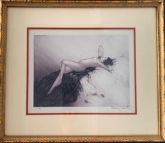 Eve, stampa giclée Art Nouveau dopo Louis Icart