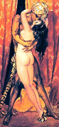 Icart, Sans titre, Le Sopha (after)