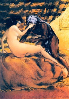Vintage Icart, Composition, Le Sopha (after)