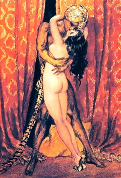 Icart, Composición, Le Sopha (después)