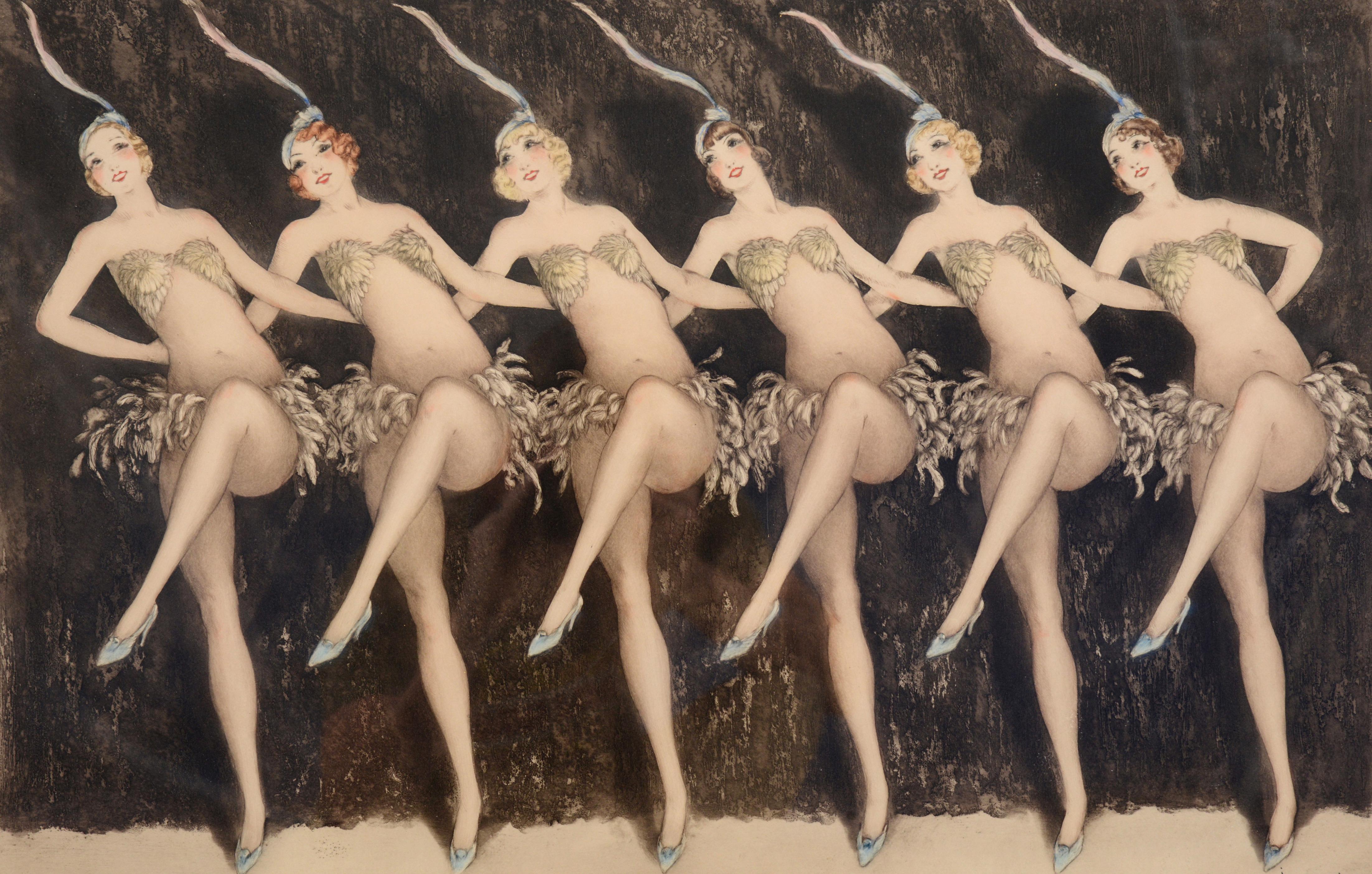 Louis Icart FOLLIES (FOLIAS) Aguafuerte