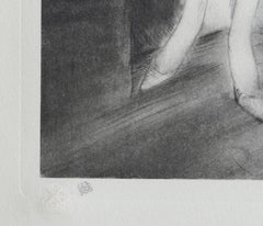 Louise, Art Nouveau Lithograph after Louis Icart