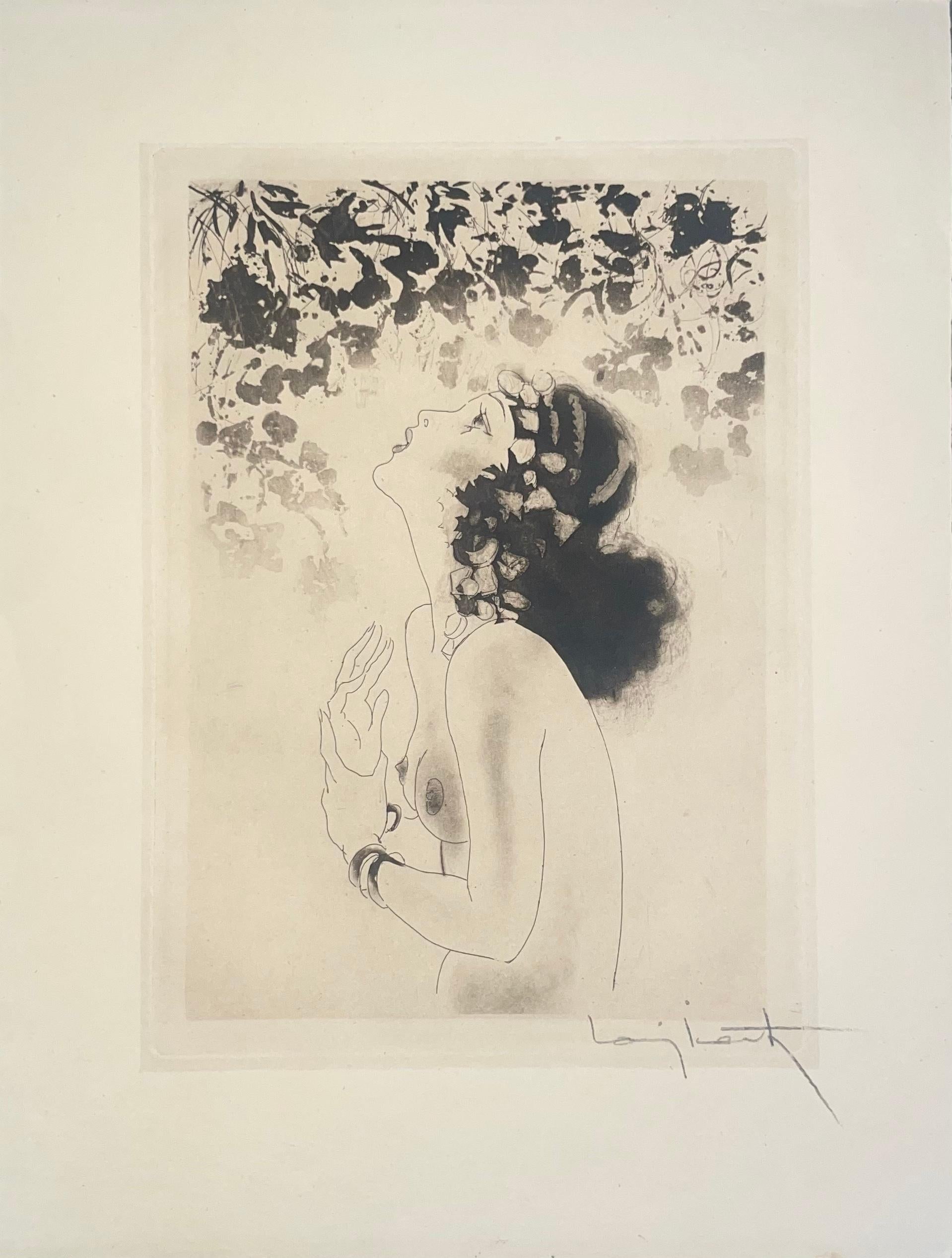 Senza titolo - Print di Louis Icart