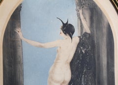 Noches venecianas, aguafuerte en color de Louis Icart 1926