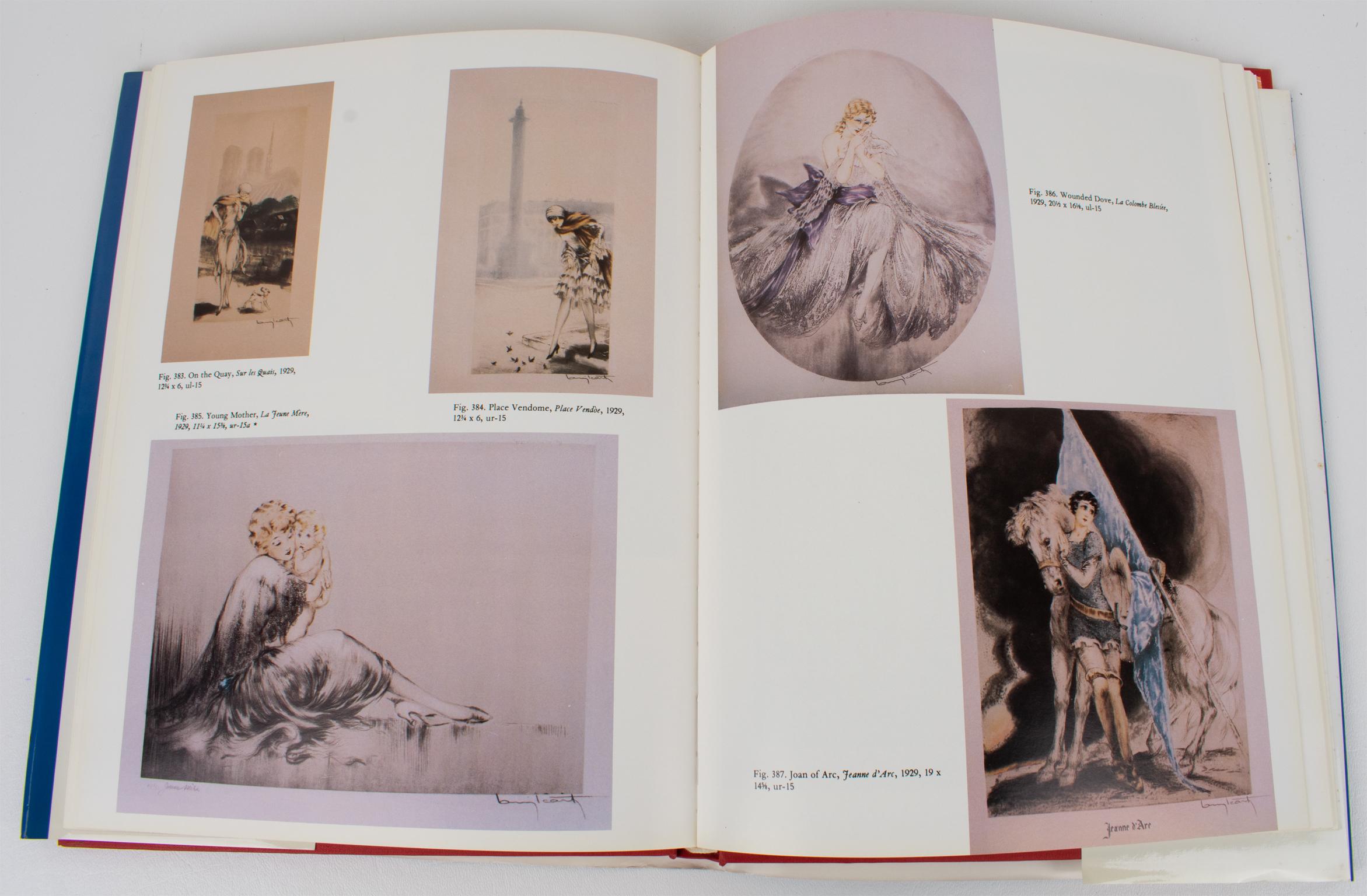 American Louis Icart The Complete Etchings, English Book by William Holland, 1990 For Sale