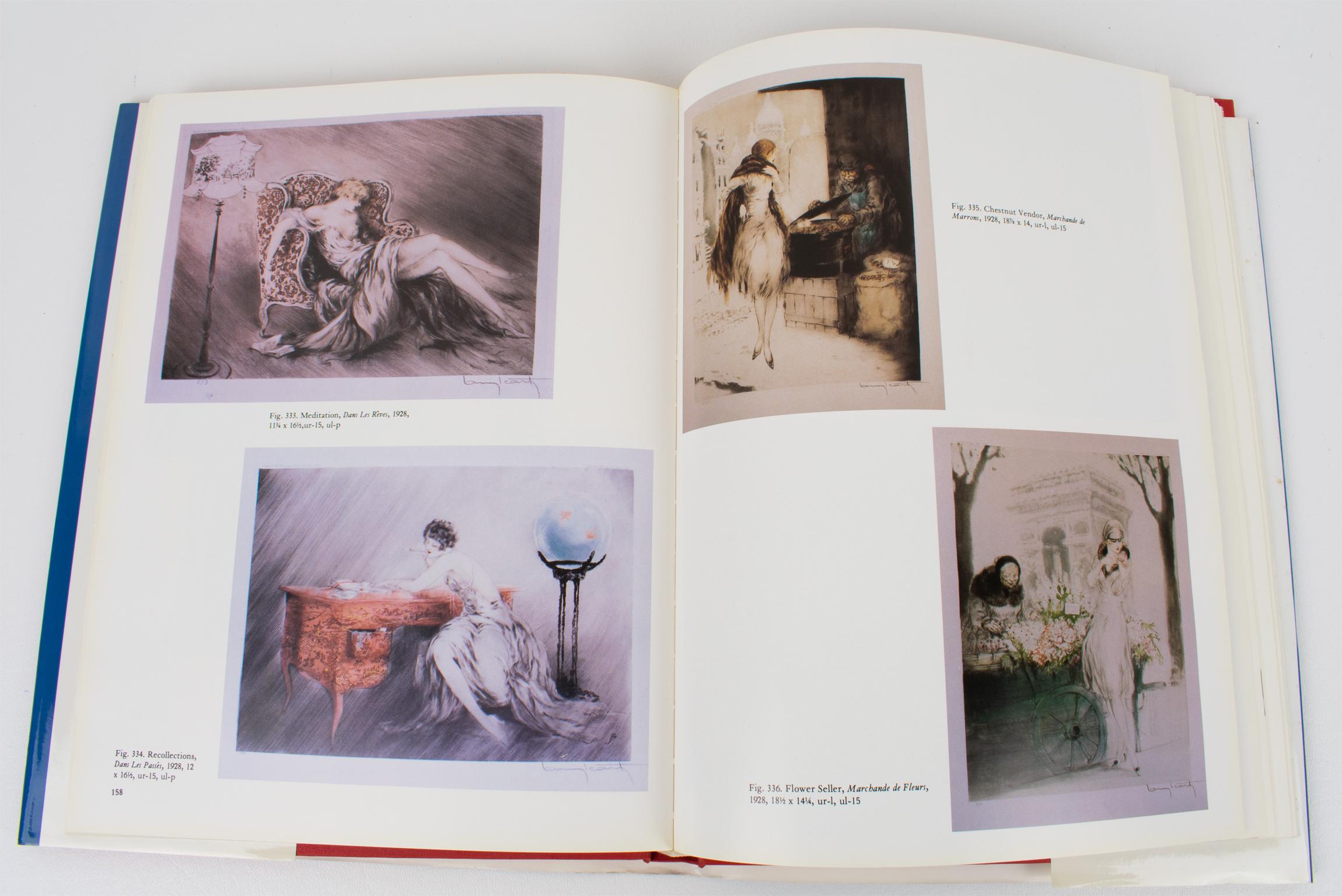 Louis Icart The Complete Etchings, English Book by William Holland, 1990 In Good Condition For Sale In Atlanta, GA