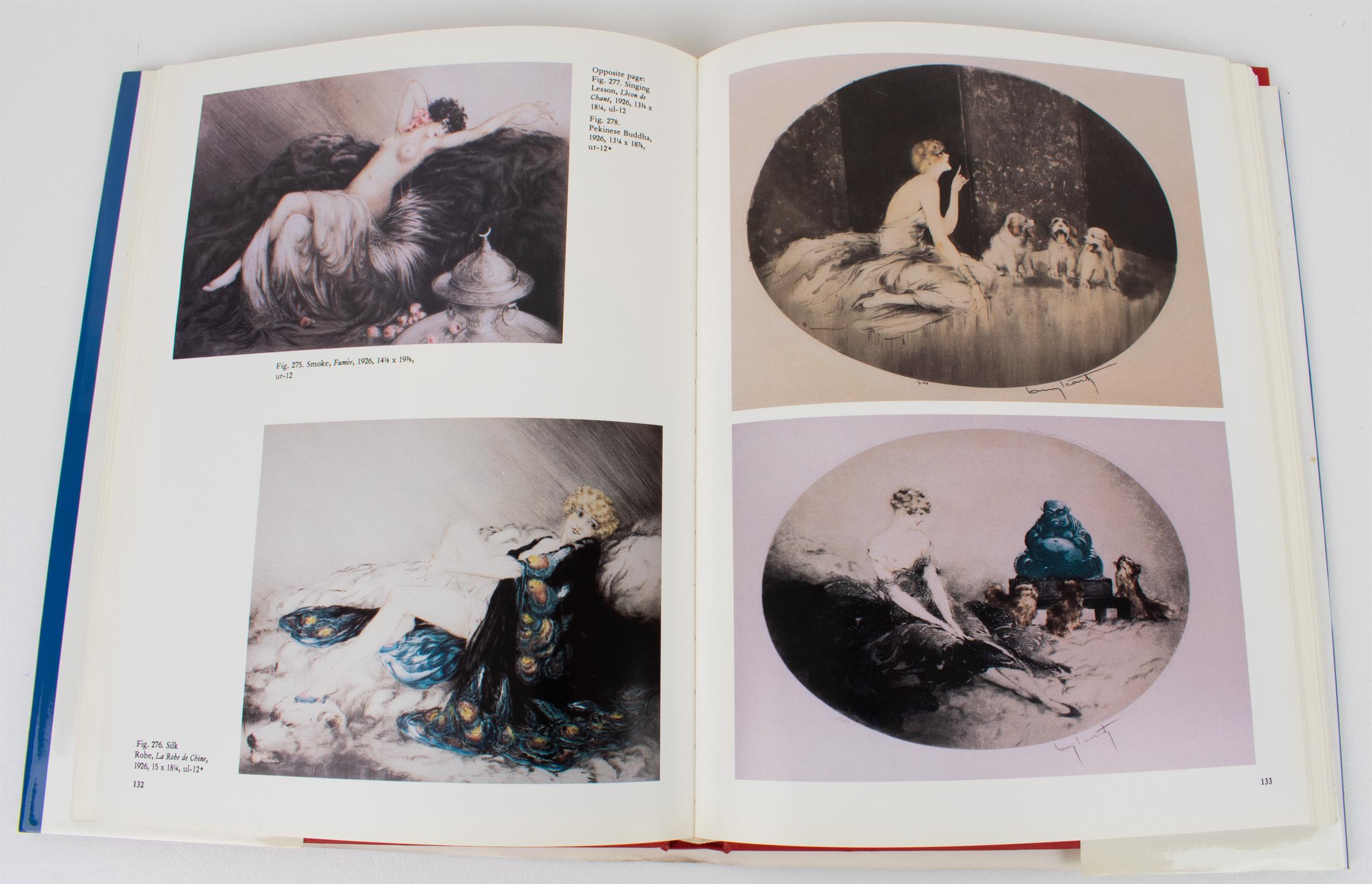 Carta Louis Icart The Complete Etchings, Libro in inglese di William Holland, 1990 in vendita