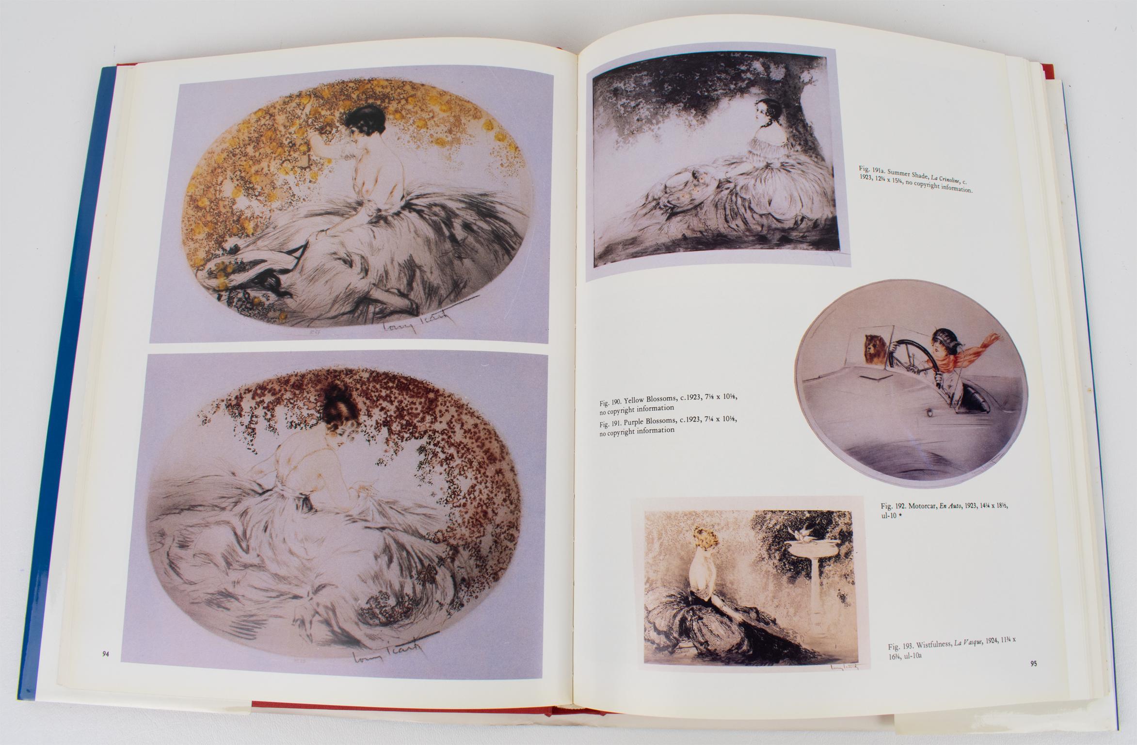 Papier Livre anglais The Complete Etchings de Louis Icart, par William Holland, 1990 en vente