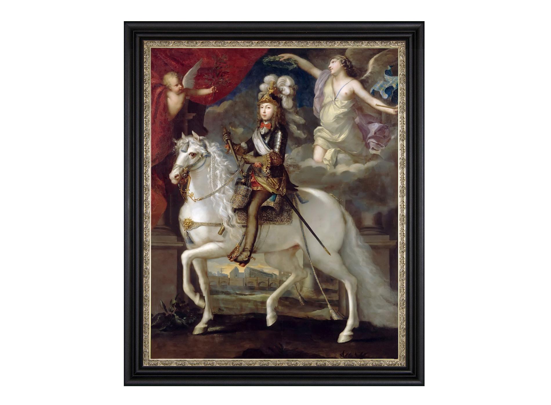 This large, Fine Art Masterpiece is a faithful yet nuanced reproduction of 