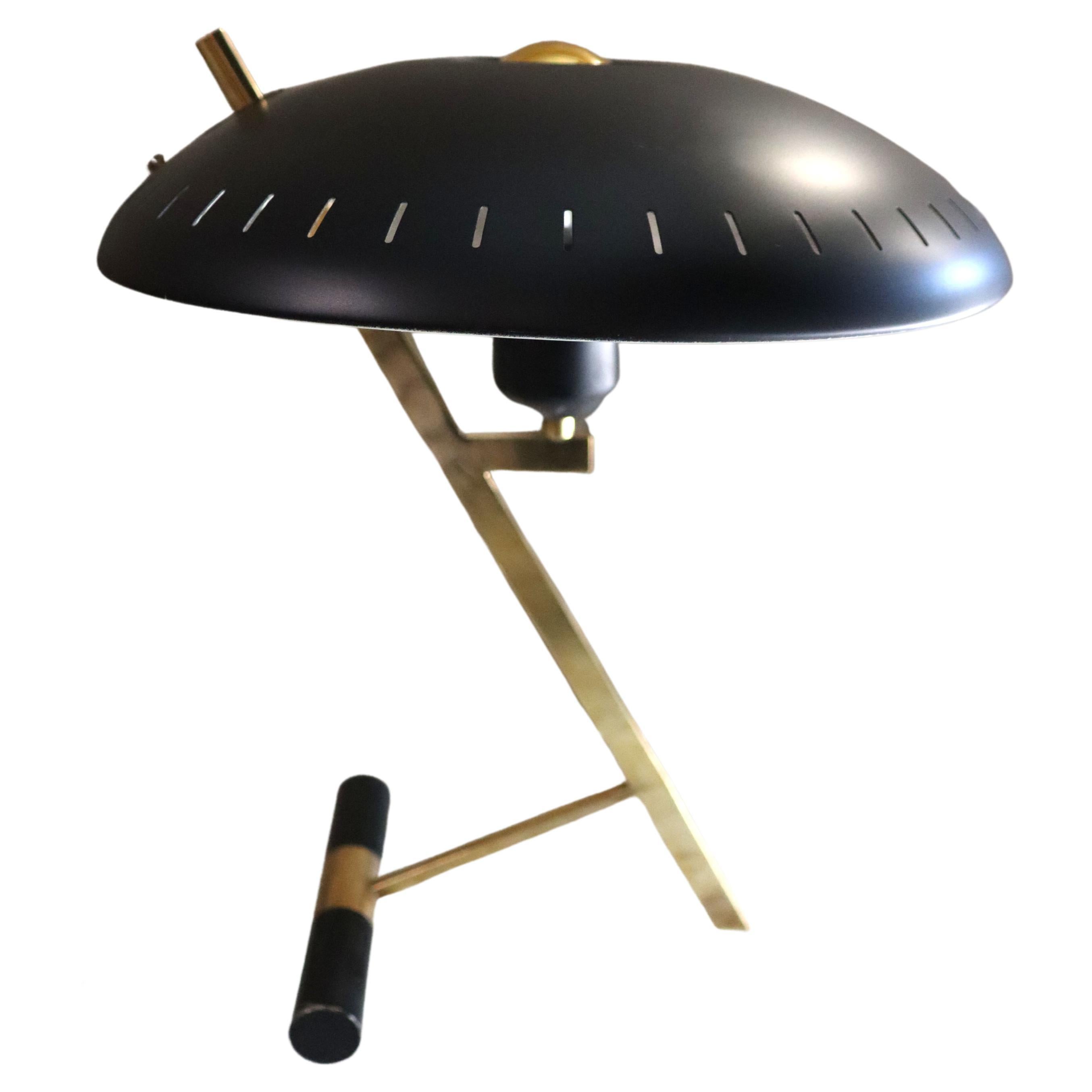 Louis Kalff, Decora, Z Lamp, Black Socket, Philips, Good Condition, 1950s  For Sale at 1stDibs