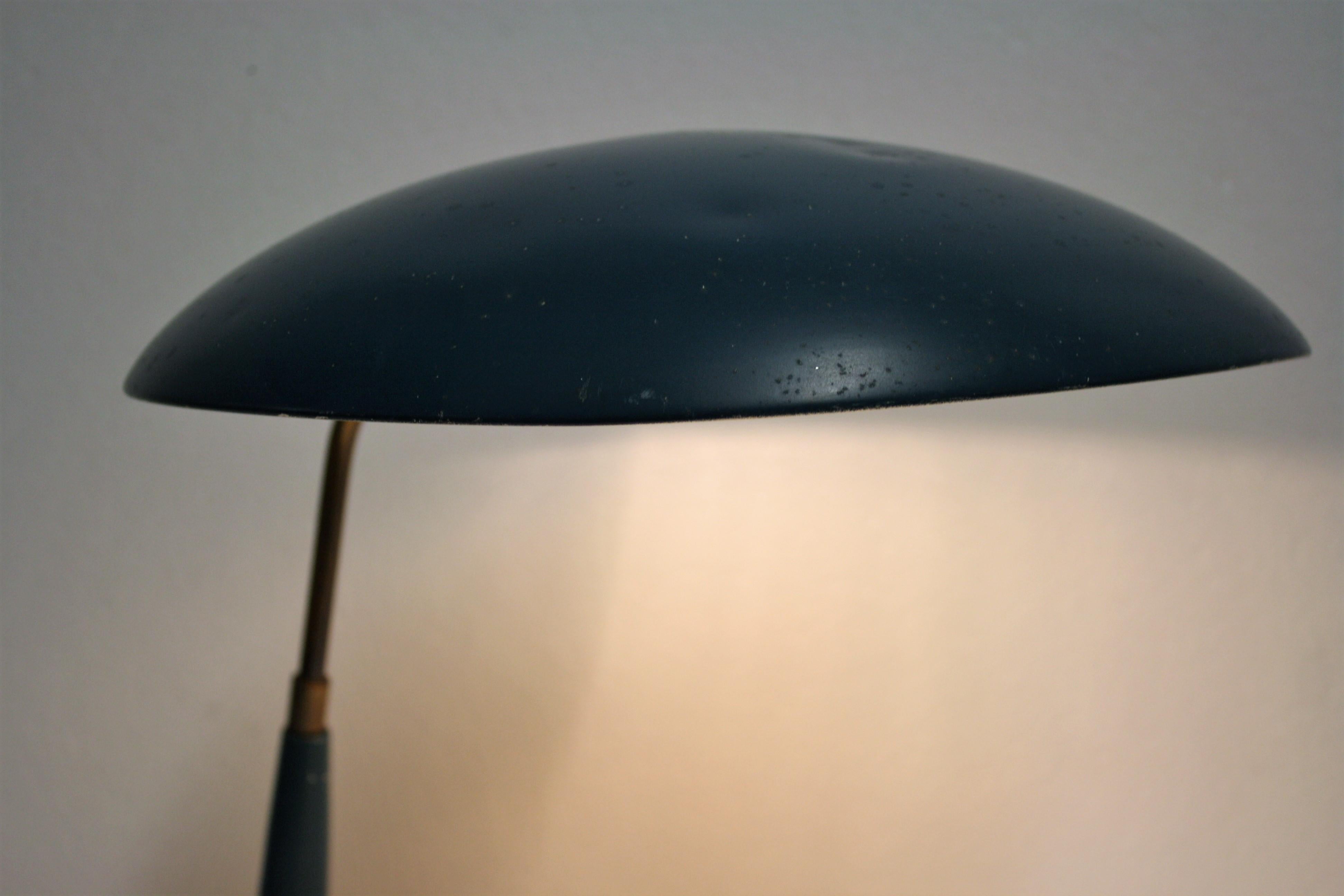 Mid-Century Modern Louis Kalff for Philips Adjustable Table Lamp, 1960s