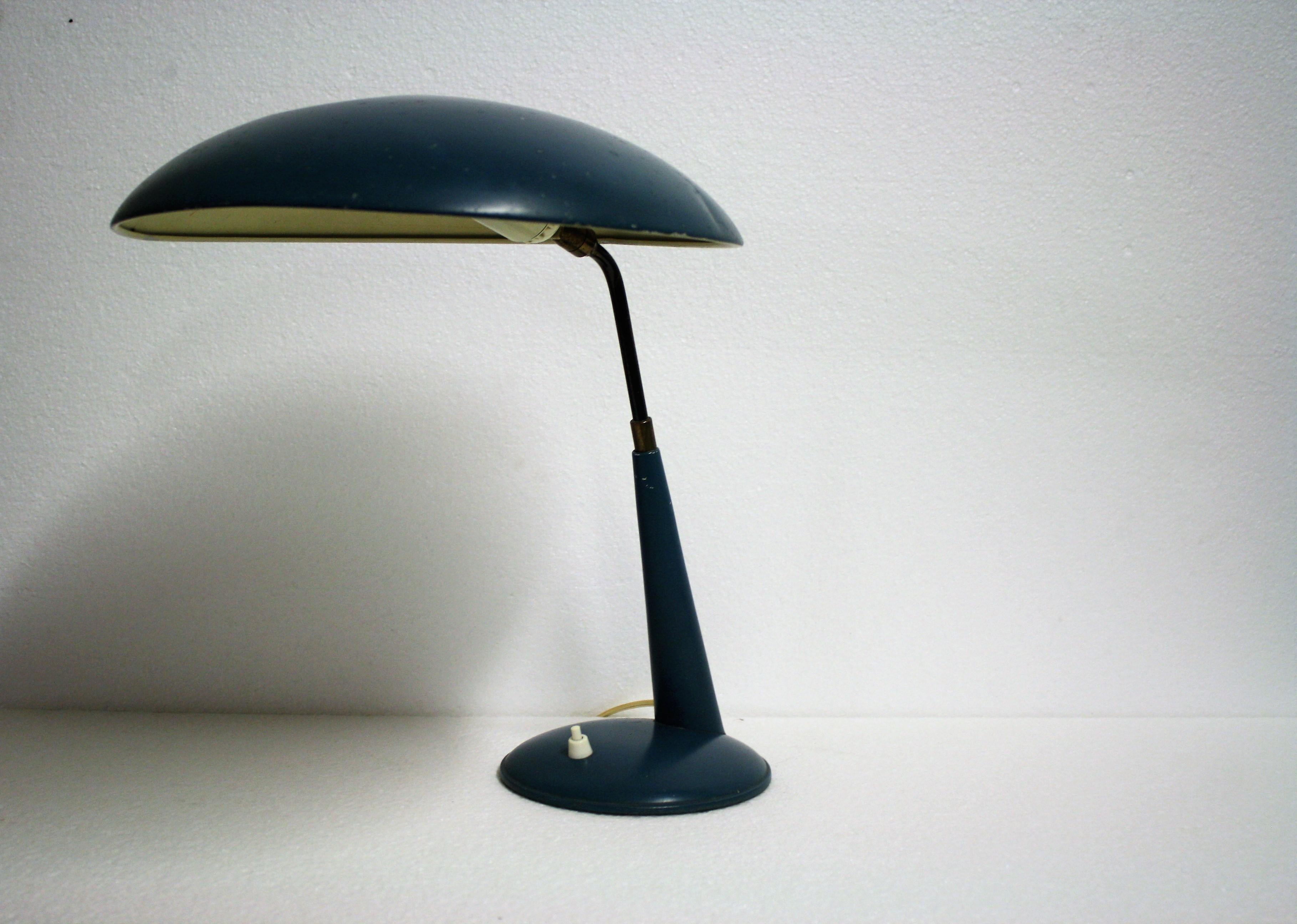 Louis Kalff for Philips Adjustable Table Lamp, 1960s 2